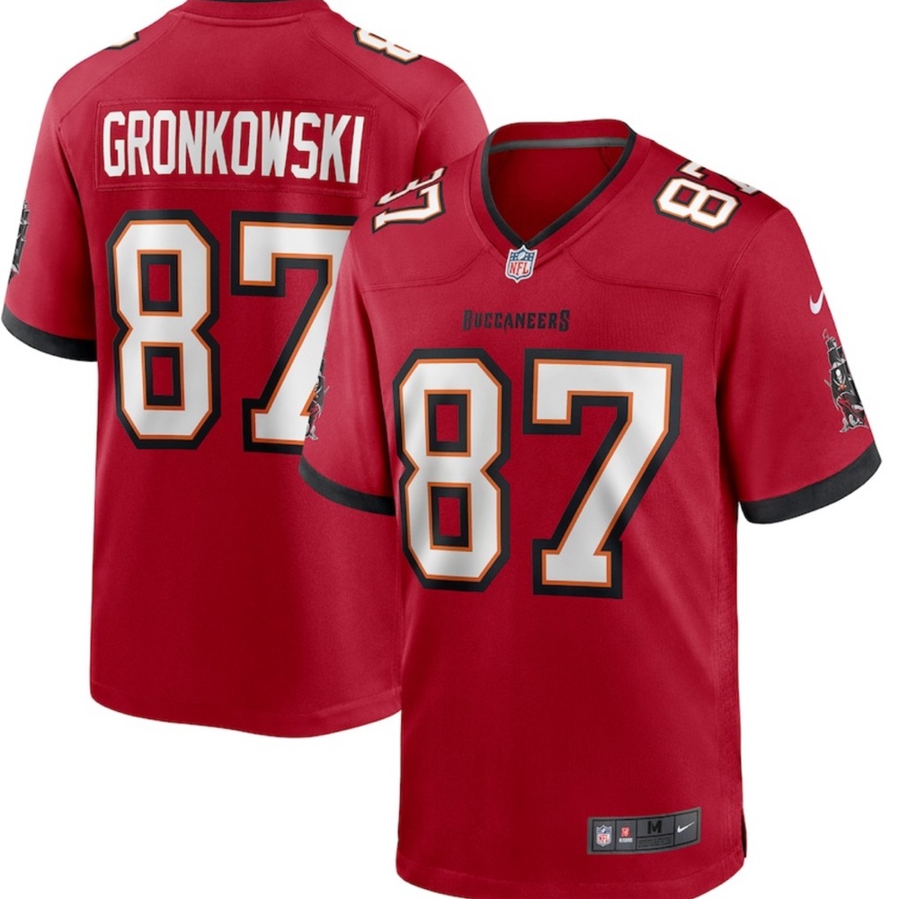 New with tags GRONKOWSKI  jersey no marks spots no flaws at all great condition